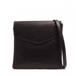 Morgan Crossbody - Black Pebble 